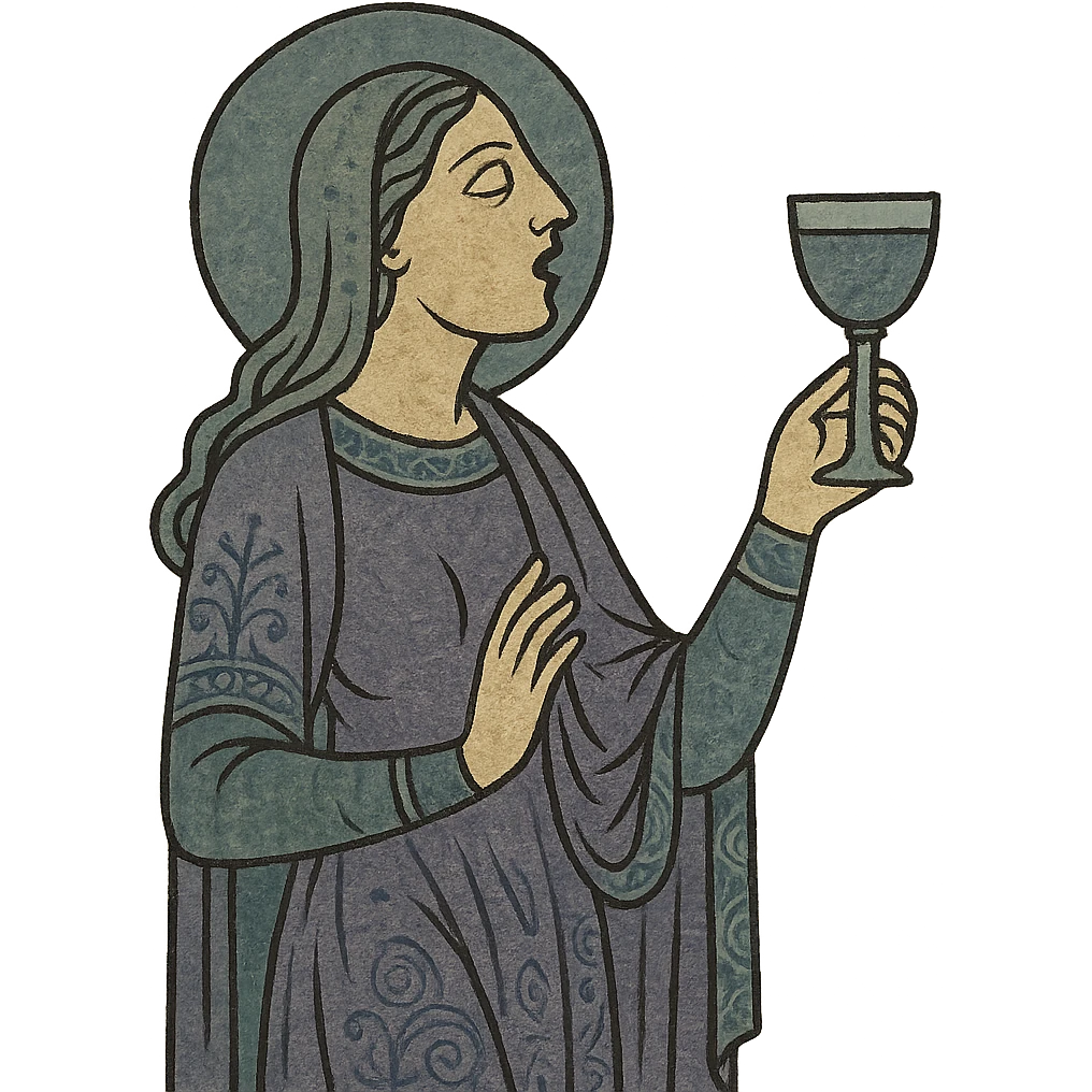 woman singing with wine glass in her hand emoji