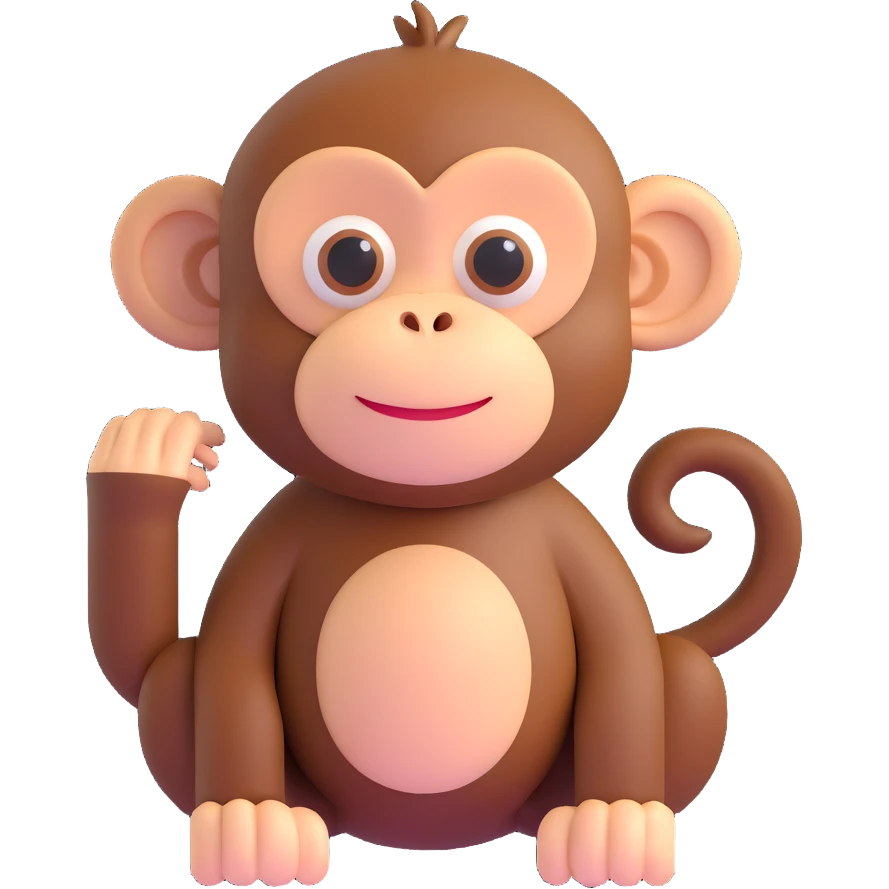 Monkey emoji