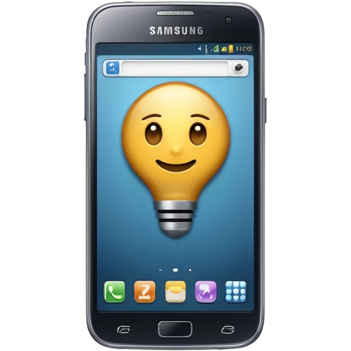 samsung s25 phone as an ios emoji emoji