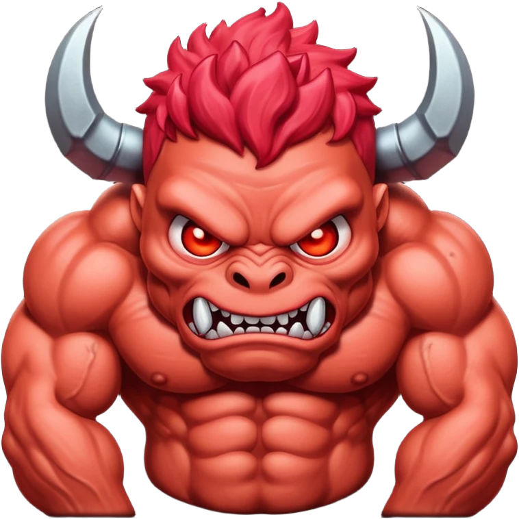 A monster that could destroy 1000 universe in 1 second and very buff  emoji