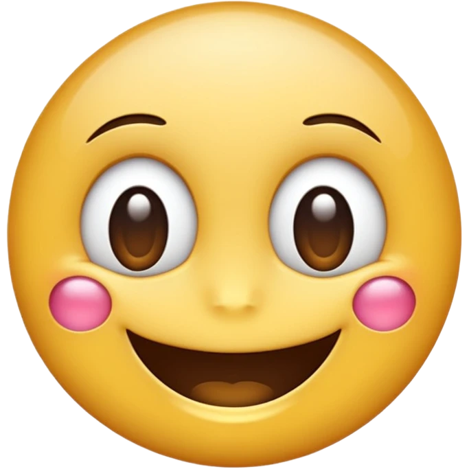 glitter white emoji smile emoji