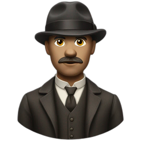Peaky blinder emoji