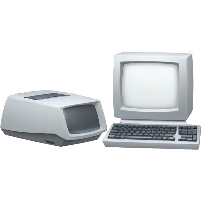 computer and a palm tree emoji