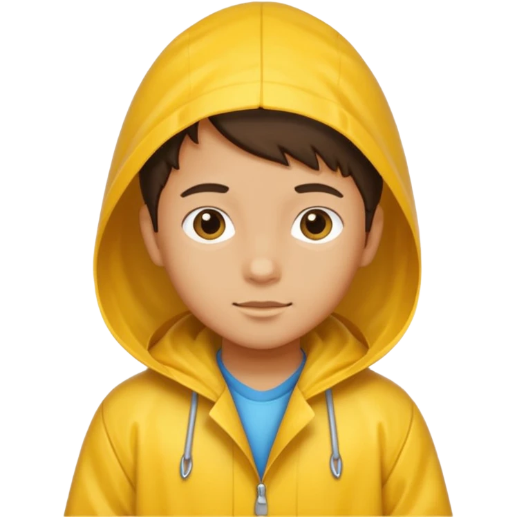 Raincoat Kid emoji