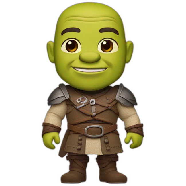 Funko Pop Figure Shrek emoji