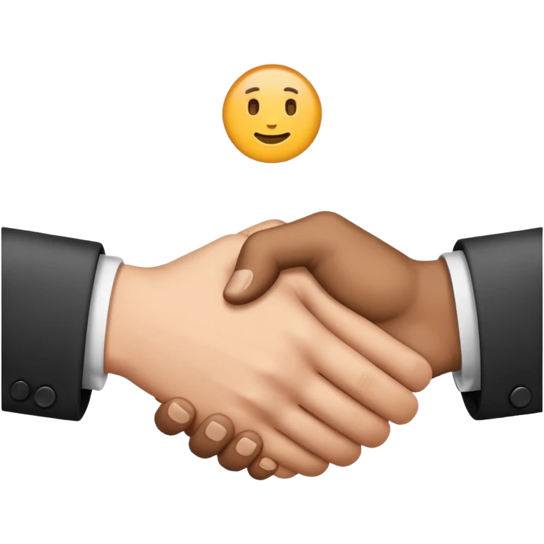business handshake emoji