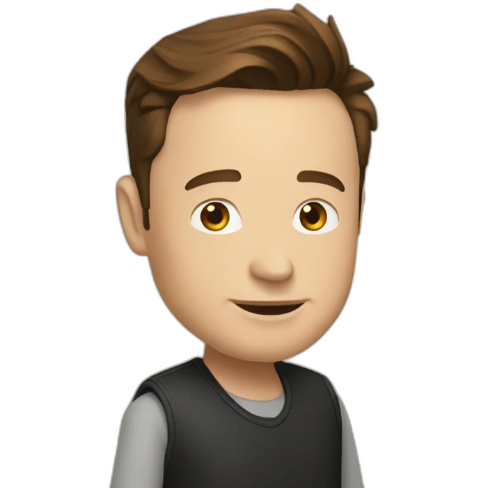 Elon Musk who french speaks emoji