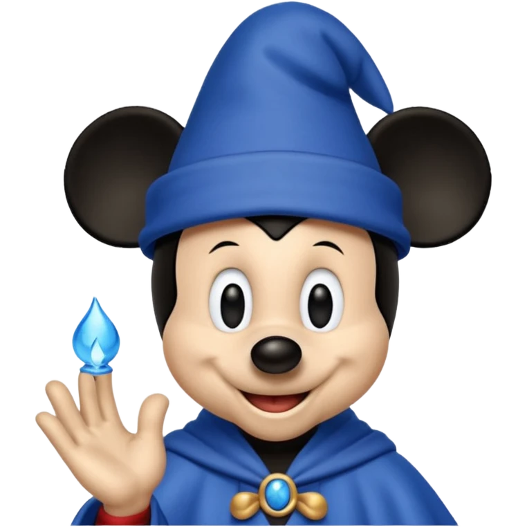 Sorcerer Mickey Mouse emoji