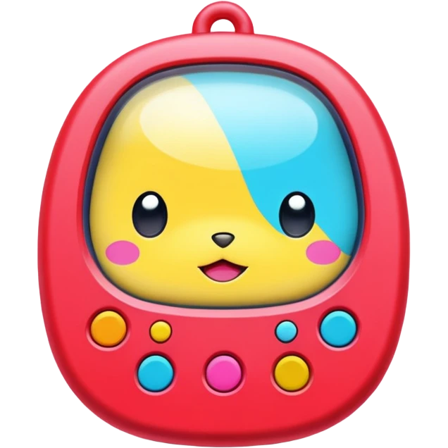 Tamagotchi from the Turning Red movie emoji