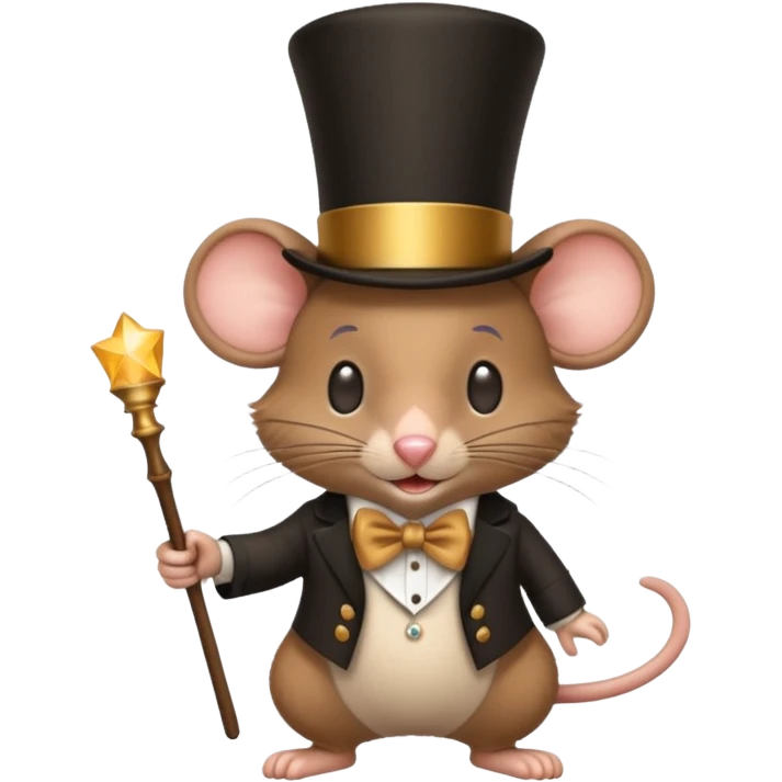 magician mouse emoji