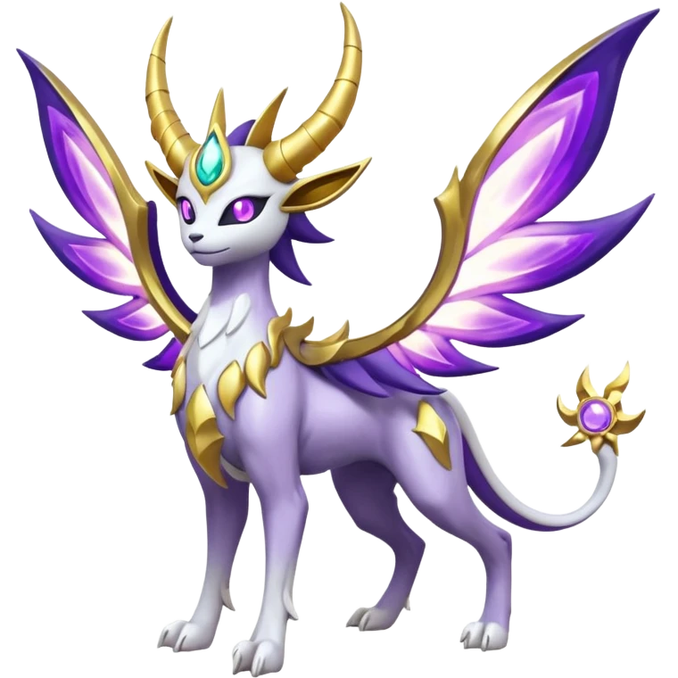 Solgaleo-Lunala-Fakémon-hybrid-creature (full body)  emoji