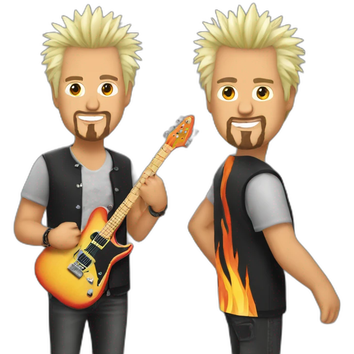 Guy fieri rock emoji