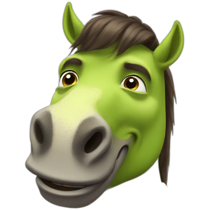 shrek horse emoji