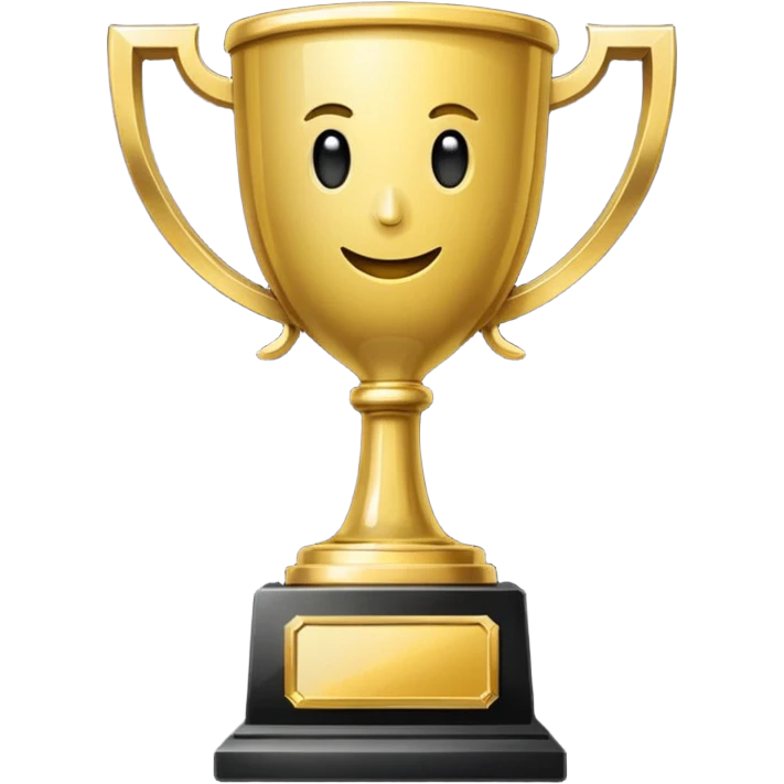 crie um trofeu emoji