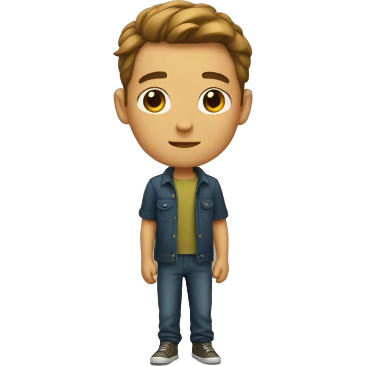 Handsome boy emoji