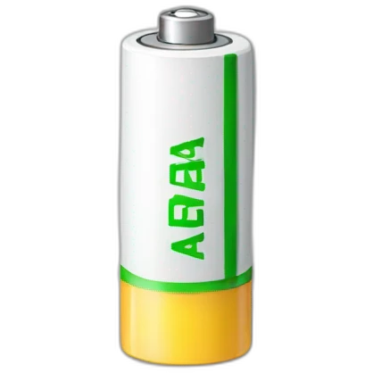 rechargeable batteries AAA emoji
