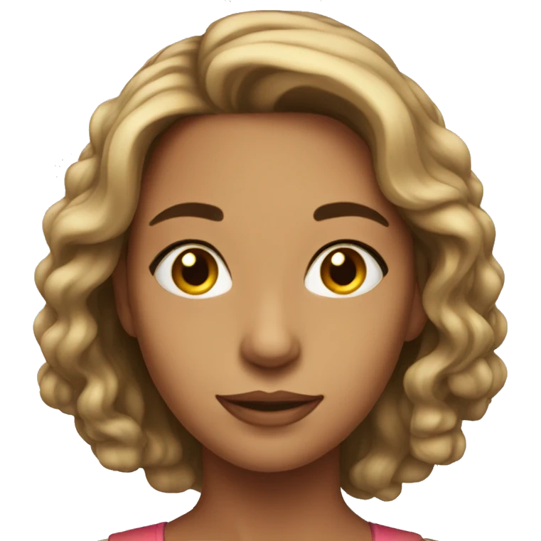 Beautiful young woman emoji