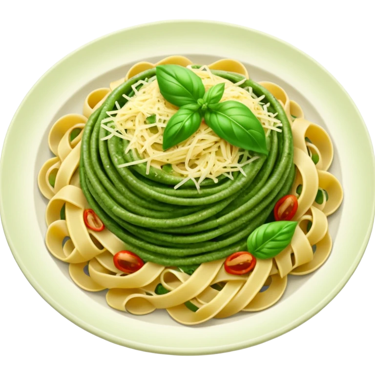 Pesto pasta emoji