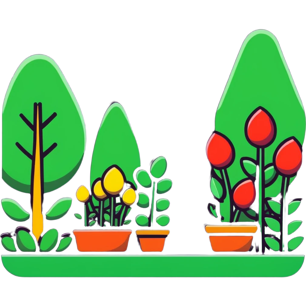 Drunk in a garden emoji