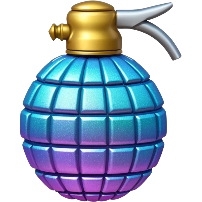 glitter grenade emoji