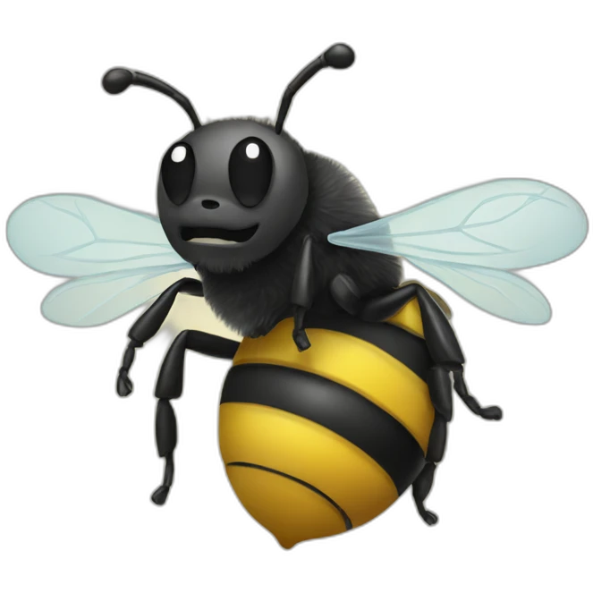 Fart bee emoji