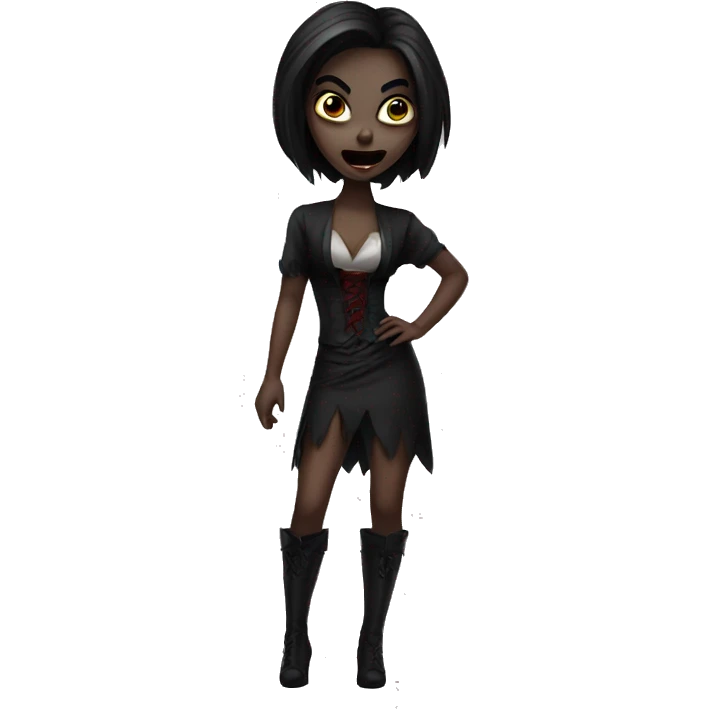 Vamp girl  emoji