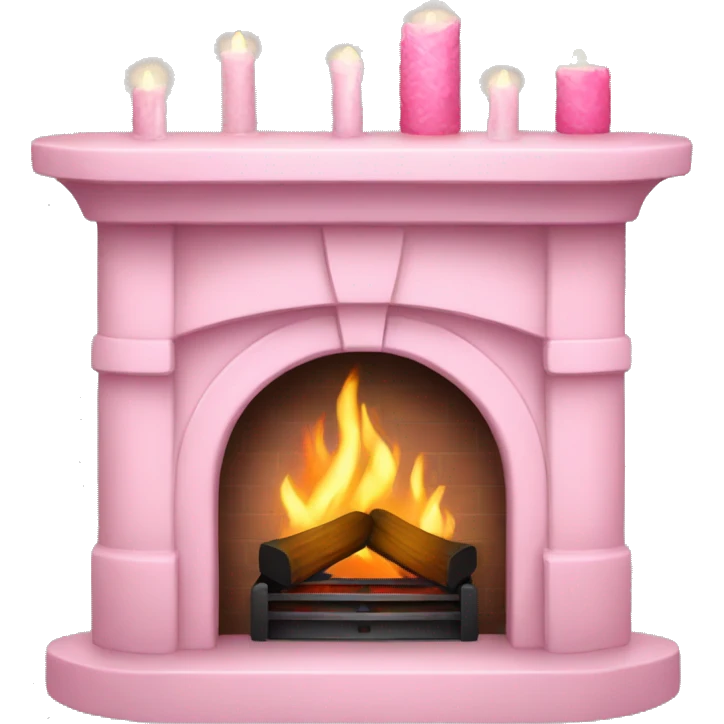 Winter Pink FirePlace emoji