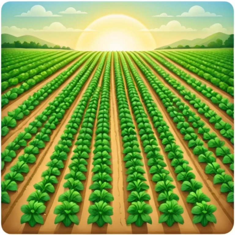 vegetable field emoji