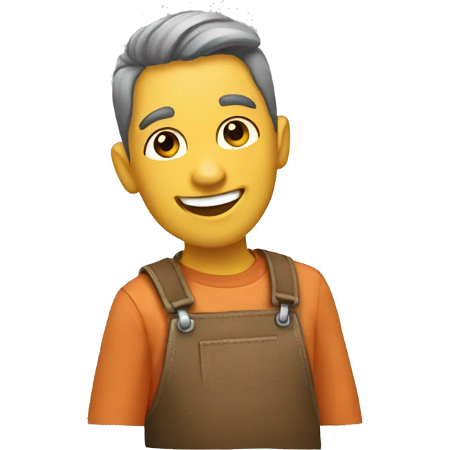 Happy crafter emoji