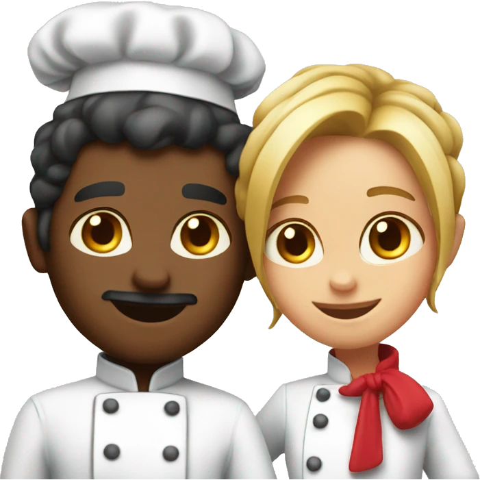 chef and sparkle emoji