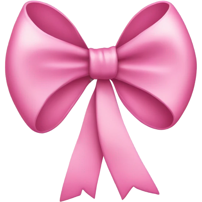 pink bow  emoji