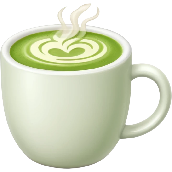Aesthetic matcha emoji