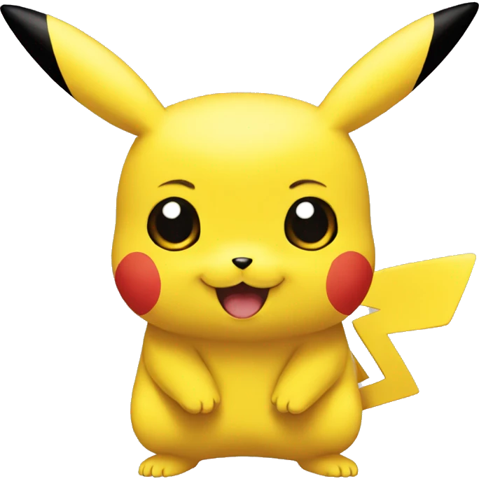 Pikachu en colère emoji
