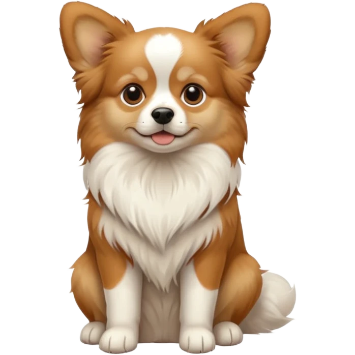 Papillion dog emoji