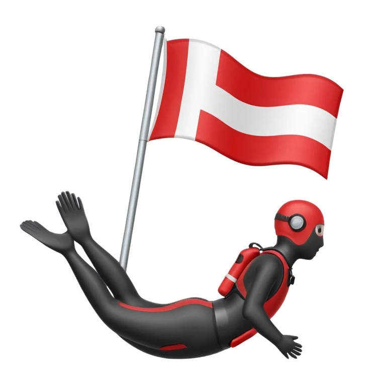 Diver flag emoji