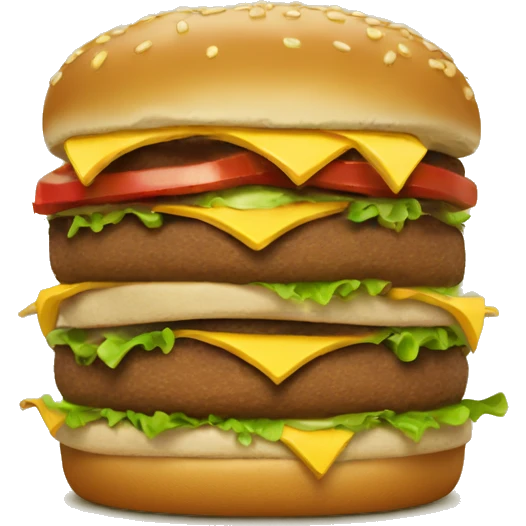 big mac emoji