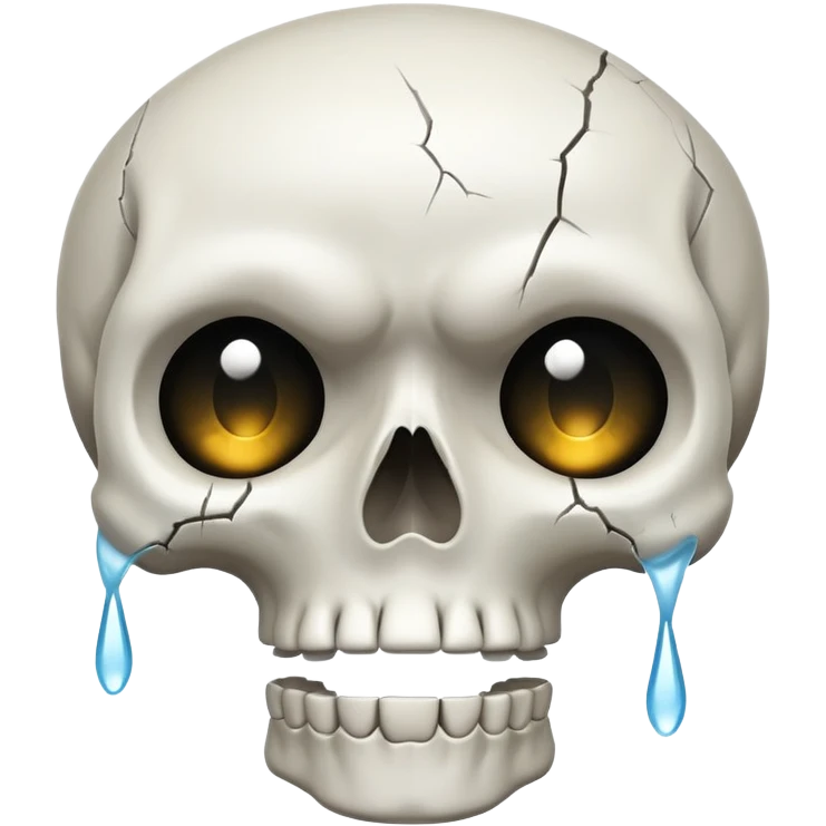 crying skull emoji