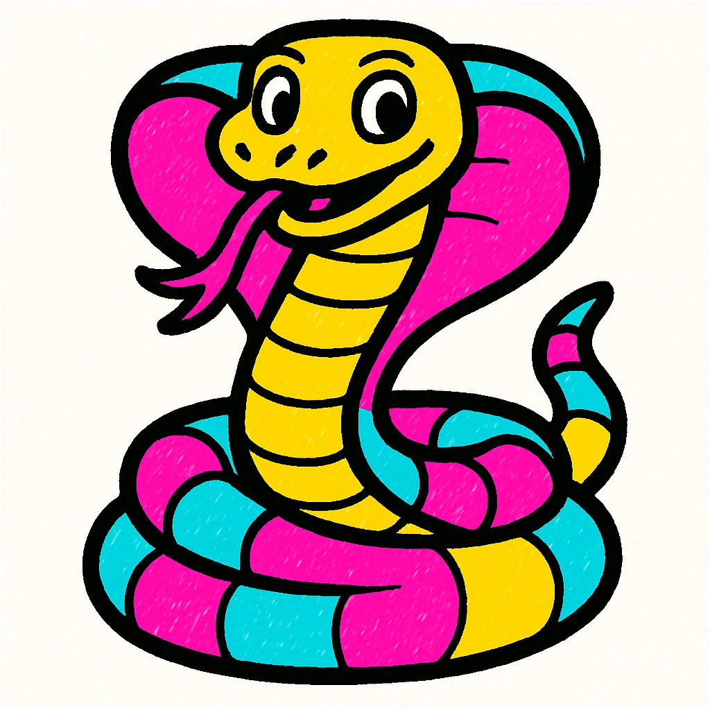 King cobra emoji