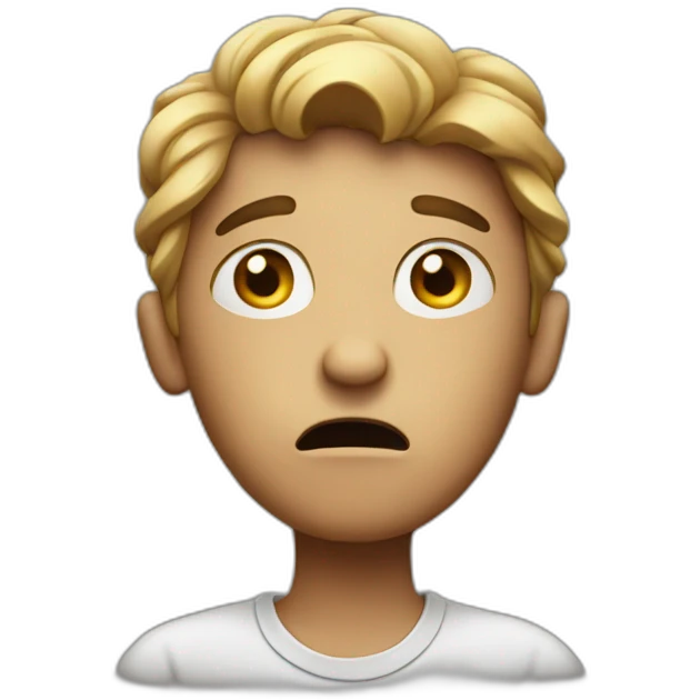 nervous person anxious emoji