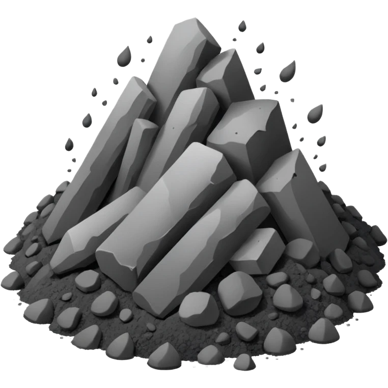 a pile of ashes emoji