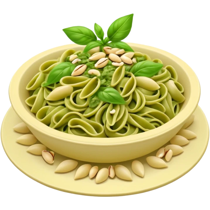 Pesto pasta emoji