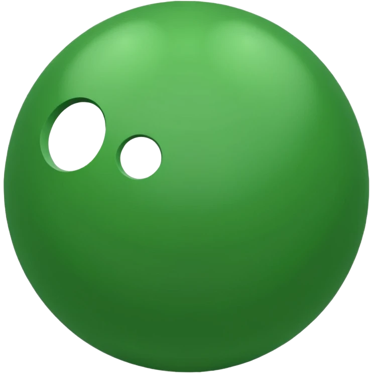 Green ball emoji