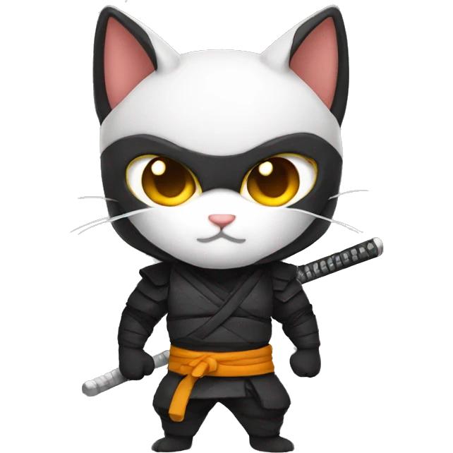 Ninja gato emoji