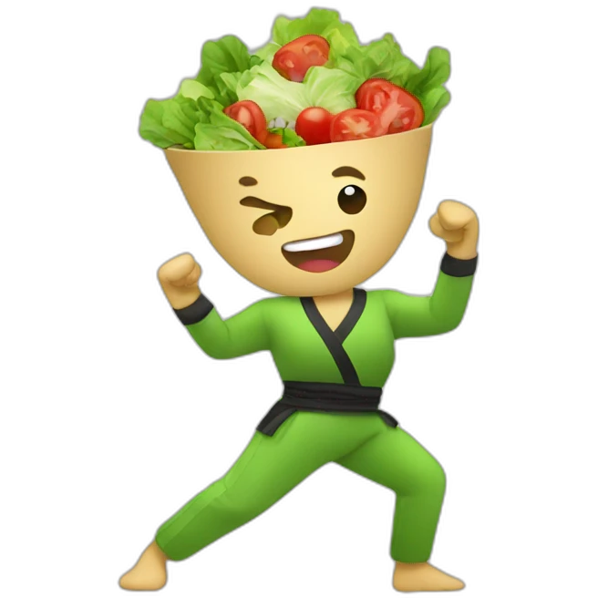 Salad Kickboxing emoji