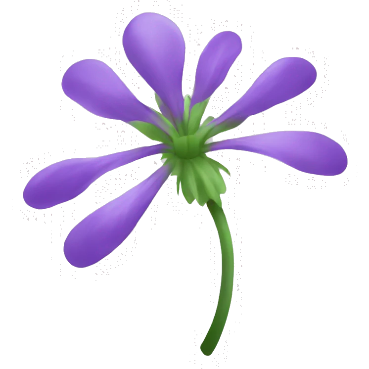 Magic flower emoji