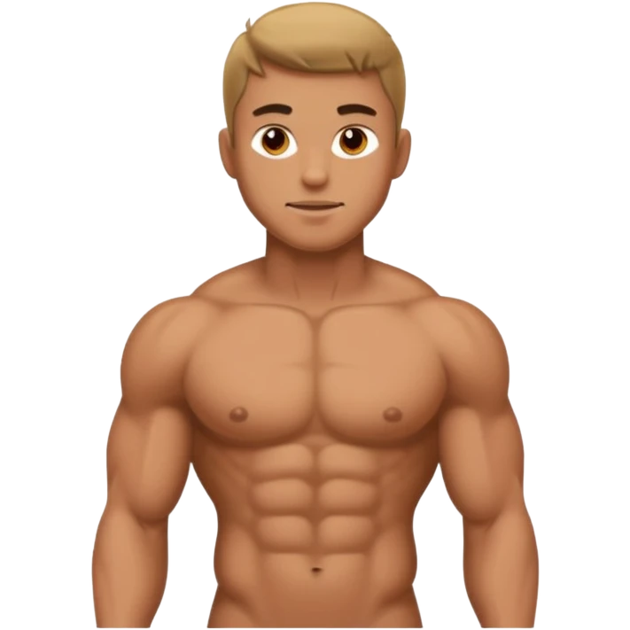 Naked male emoji