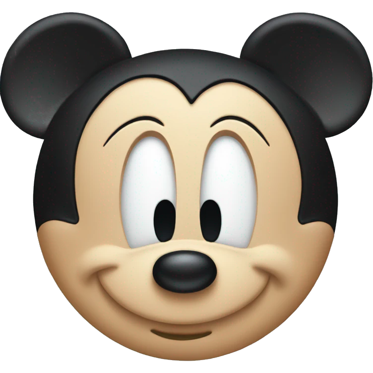 Mickey mouse emoji