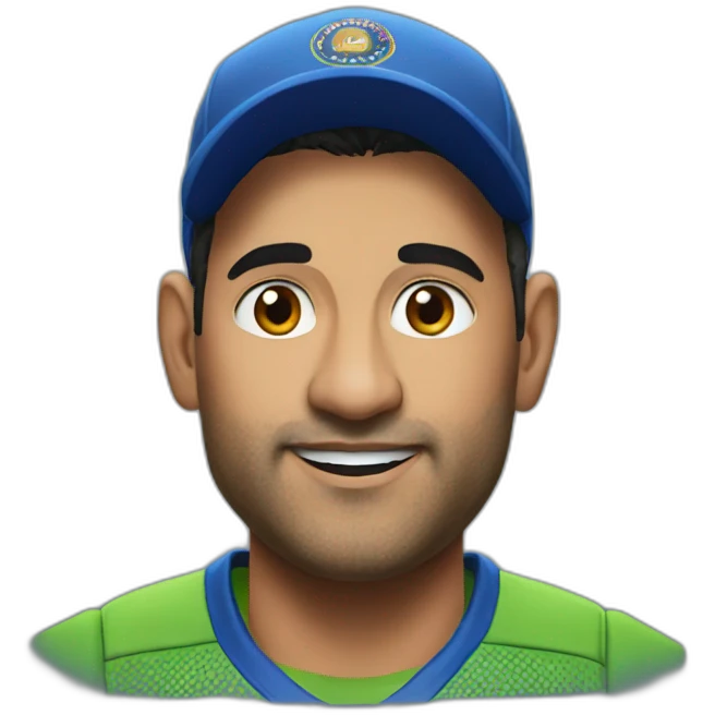 Dhoni emoji