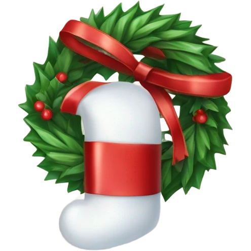 Preppy ￼ Christmas emoji