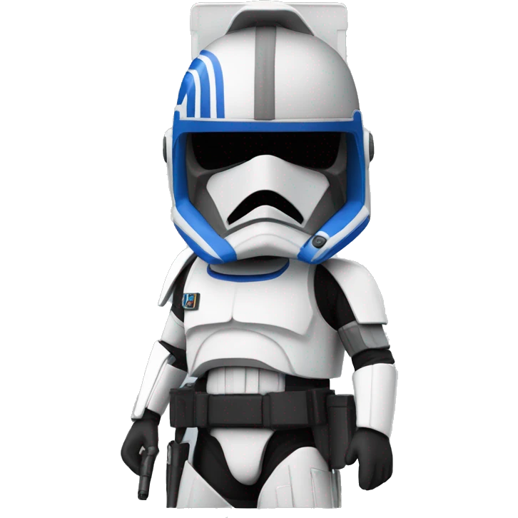 Star Wars Scout Trooper Captain Rex emoji